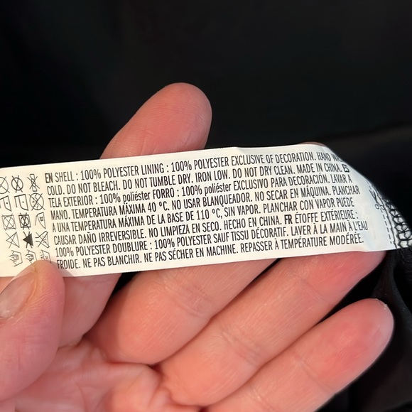 Endless Rose - Open back sequin dress mini long sleeves size S - Picture 12 of 16